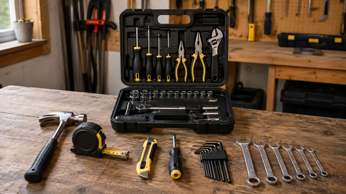 Kit de herramientas básicas para arreglos del hogar